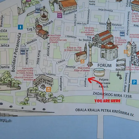 Bed & Breakfast Domus Romana Lux Zadar